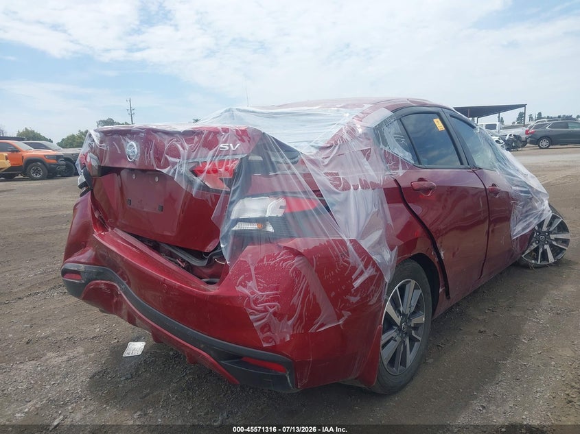 Vin: 3n1cn8ev8ll836926, lot: 46069645, nissan versa sv xtronic cvt 20204