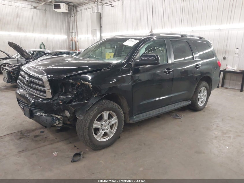 Vin: 5tdbw5g14ds091828, lot: 46069674, toyota sequoia sr5 5.7l v8 20132