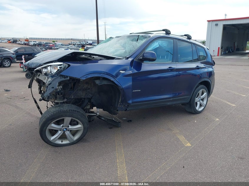 Vin: 5uxwx7c50h0u41014, lot: 46069679, bmw x3 xdrive35i 20172