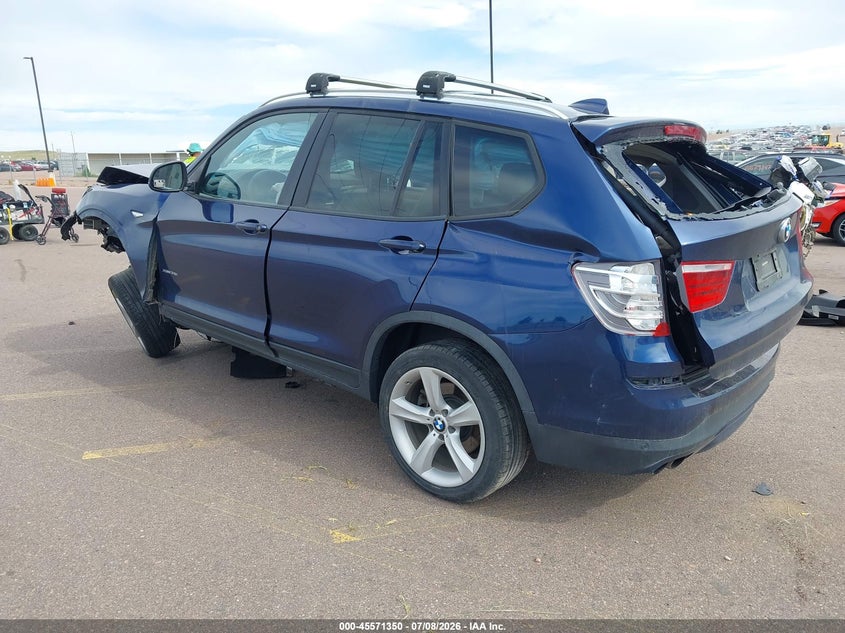 Vin: 5uxwx7c50h0u41014, lot: 46069679, bmw x3 xdrive35i 20173