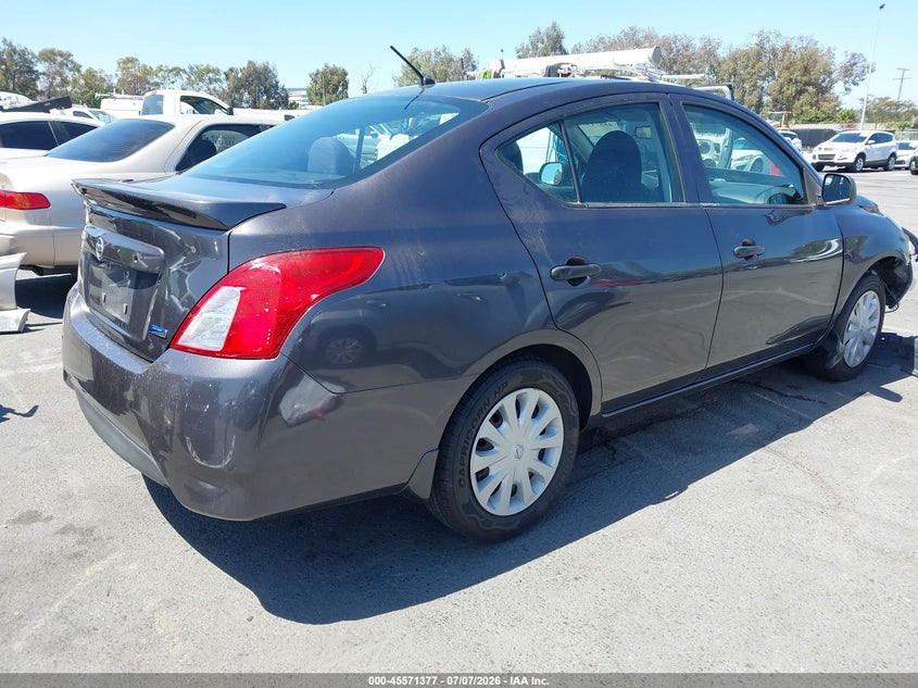 2015 NISSAN VERSA SEDAN 1.6L I-4 DOHC, VVT, 109HP