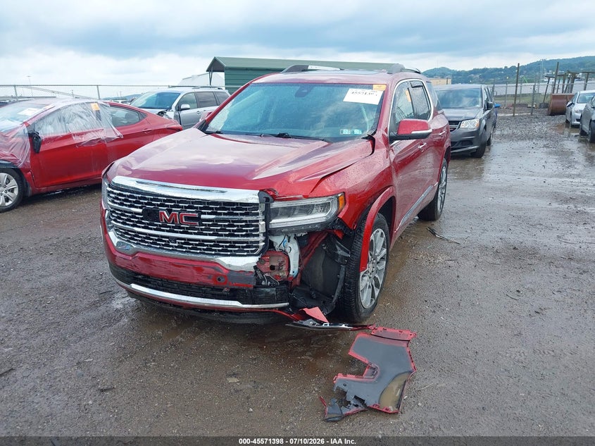 2021 GMC Acadia, Био/химия, IAAI, VIN 1GKKNXLS3MZ118629 — фото 2