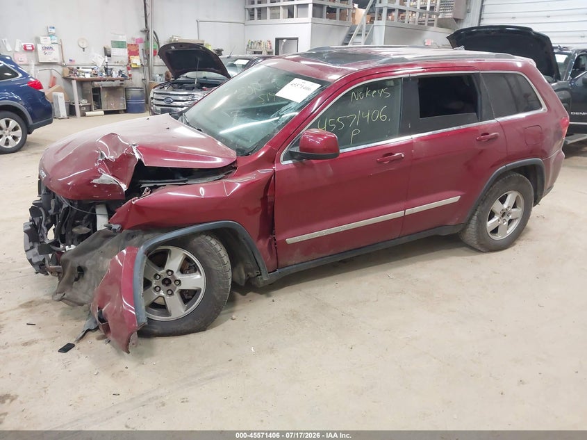 Vin: 1c4rjfagxcc250819, lot: 46069735, jeep grand cherokee laredo 20122