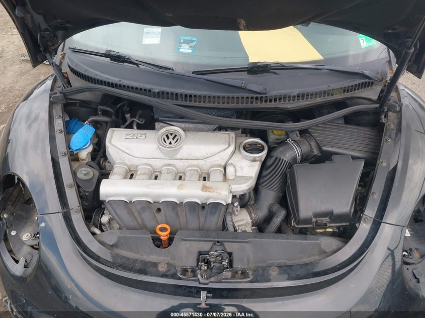 2009 Volkswagen New Beetle 2.5L VIN: 3VWPW31C99M506912 Lot: 45571430