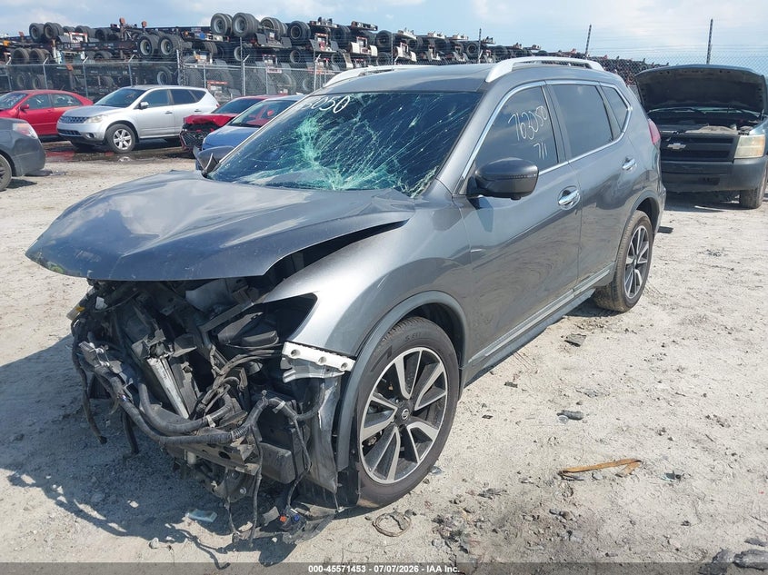 2019 Nissan Rogue, Front End, IAAI, VIN 5N1AT2MT2KC763050 — photo 2
