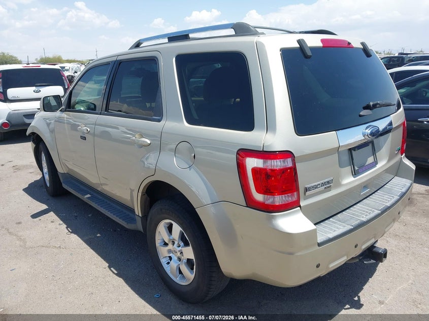 Vin: 1fmcu0eg5cka50307, lot: 46069784, ford escape limited 20123
