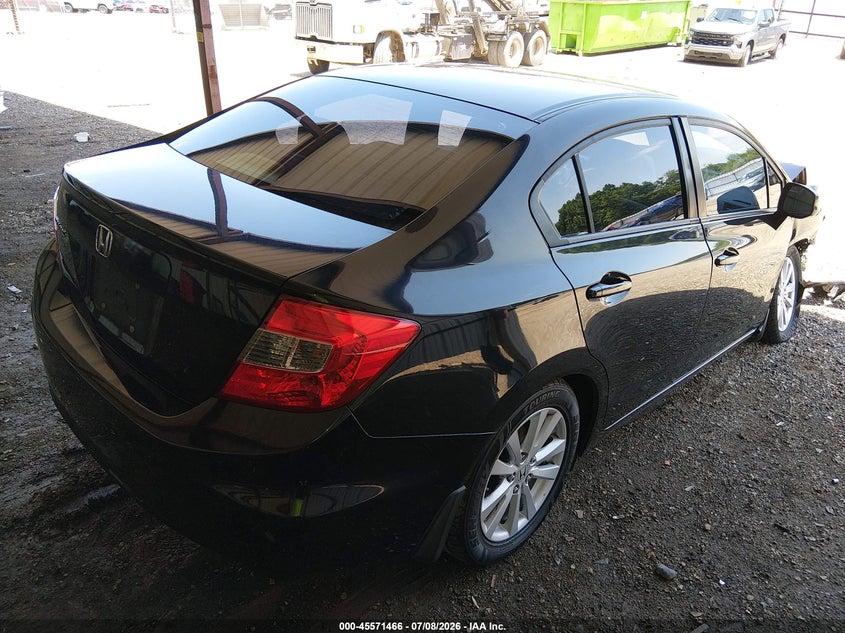 2012 HONDA CIVIC auction photo 4