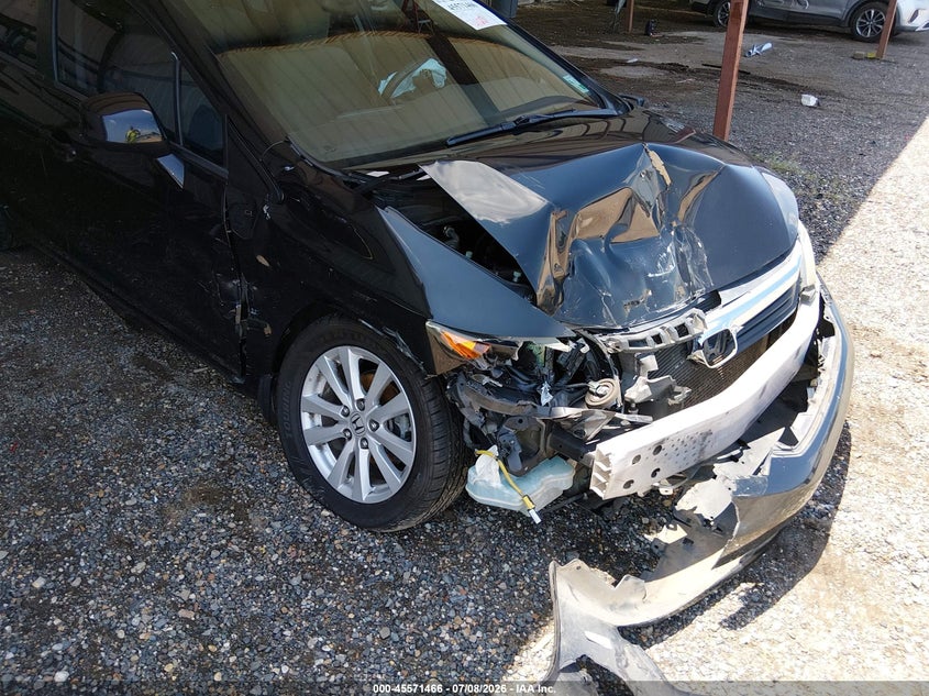 2012 HONDA CIVIC auction photo 6