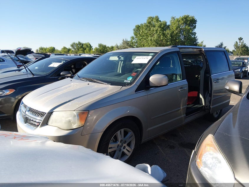 Vin: 2c4rdgdg9dr507972, lot: 46069805, dodge grand caravan crew 20132