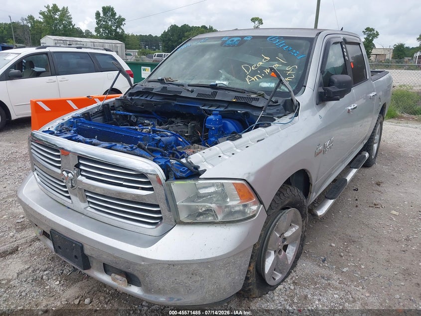 2013 Ram 1500 Big Horn VIN: 1C6RR7LT2DS505843 Lot: 45571485