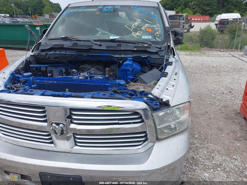 2013 Ram 1500 Big Horn VIN: 1C6RR7LT2DS505843 Lot: 45571485