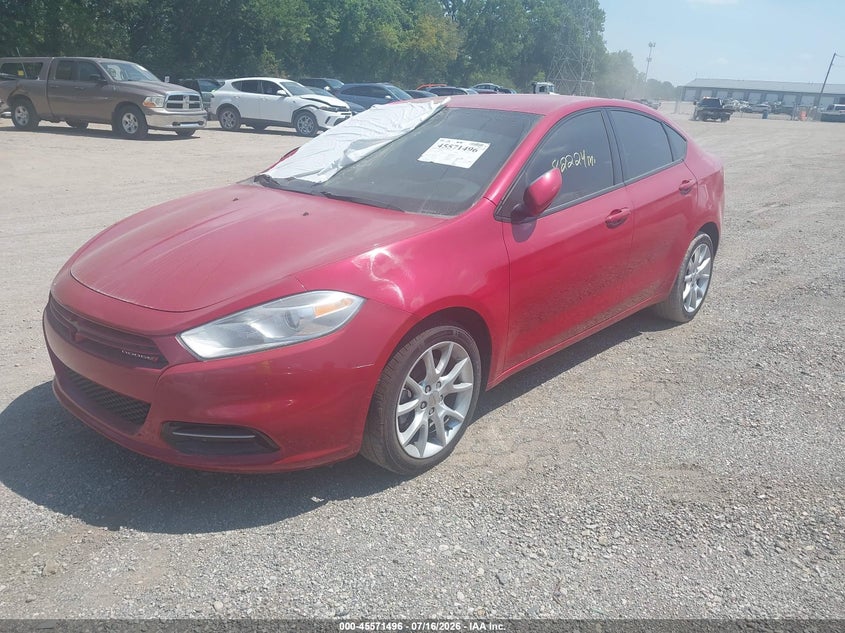 Vin: 1c3cdfba8dd332328, lot: 46069825, dodge dart sxt 20132
