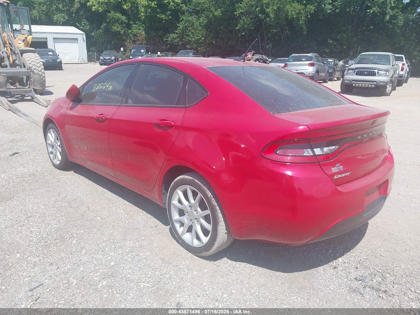 Vin: 1c3cdfba8dd332328, lot: 46069825, dodge dart sxt 20133
