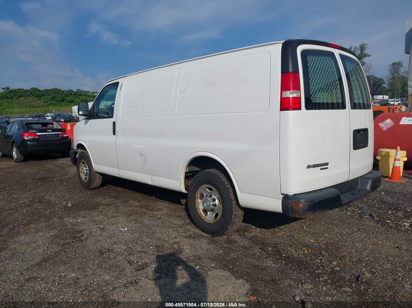 2015 Chevrolet Express 2500 Work Van VIN: 1GCWGFCFXF1262541 Lot: 45571504