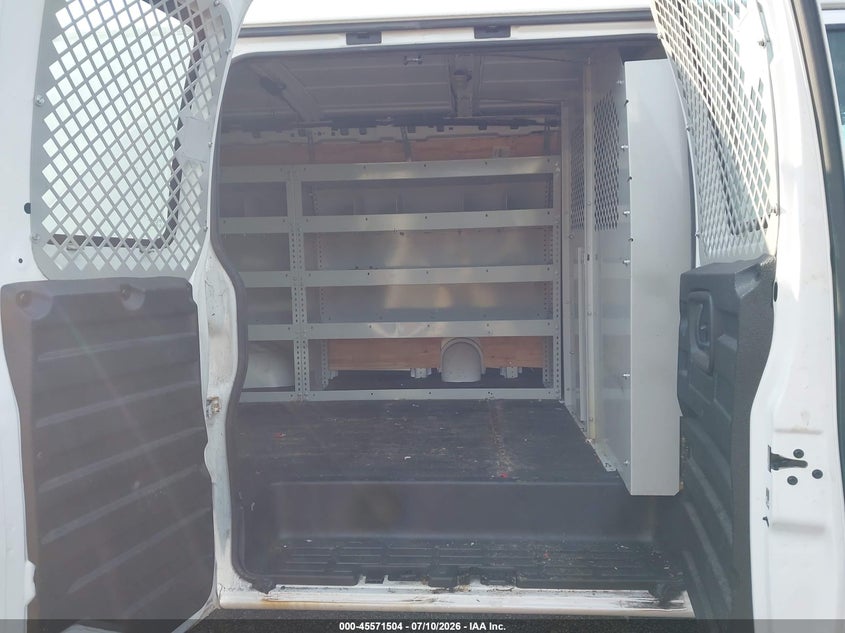 2015 Chevrolet Express 2500 Work Van VIN: 1GCWGFCFXF1262541 Lot: 45571504
