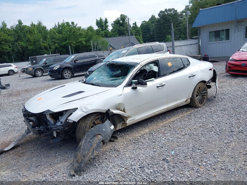 Vin: knae15la5j6035150, lot: 46069835, kia stinger 20182