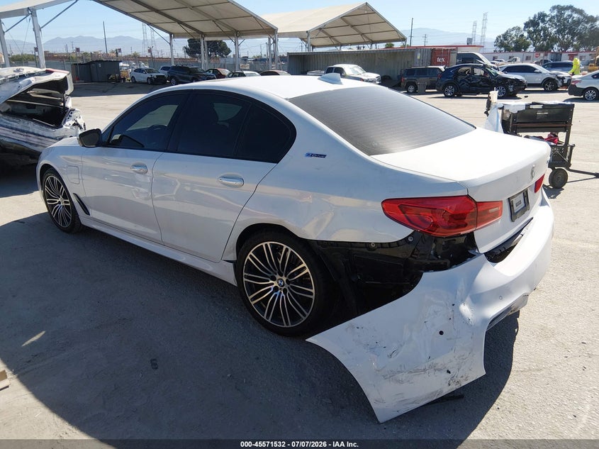 Vin: wbaja9c52jg622974, lot: 46069862, bmw 530e iperformance 20183