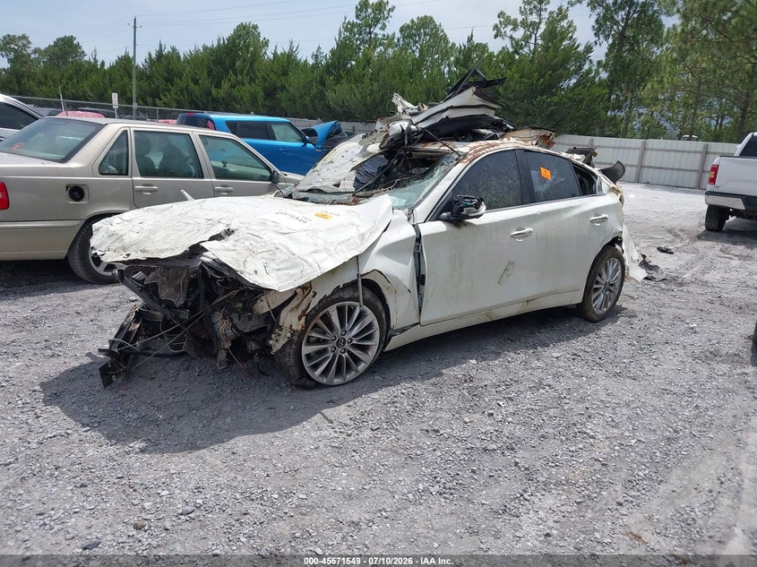 2021 INFINITI Q50 auction photo 2