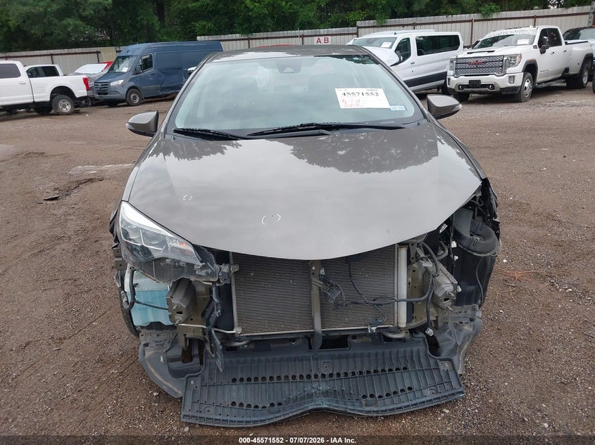 2019 TOYOTA COROLLA SEDAN 1.8L I-4 DOHC, VVT, 132HP