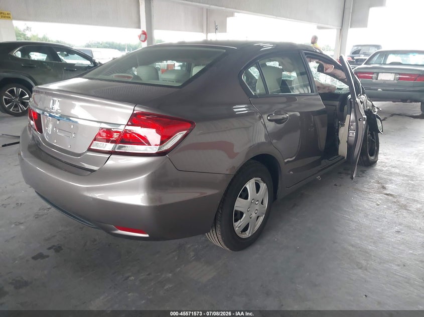 2015 HONDA CIVIC auction photo 4