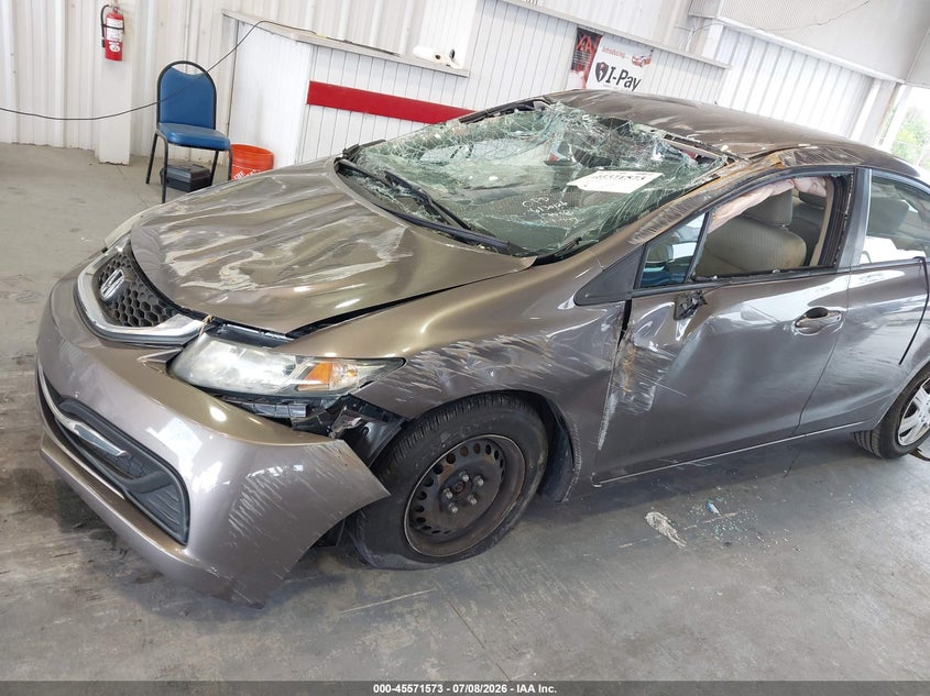 2015 HONDA CIVIC auction photo 6