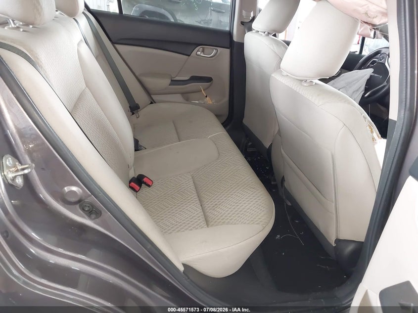 2015 HONDA CIVIC auction photo 8