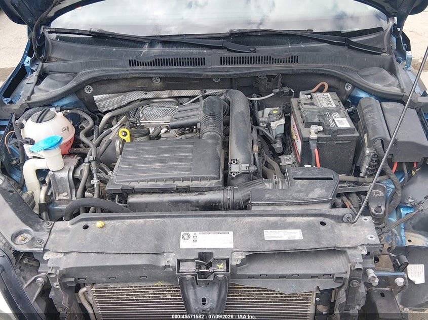 2017 VOLKSWAGEN JETTA SEDAN 1.4L I-4 DI, DOHC, VVT, TURBO, 150HP