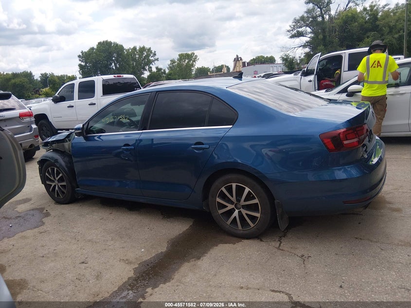 2017 VOLKSWAGEN JETTA SEDAN 1.4L I-4 DI, DOHC, VVT, TURBO, 150HP