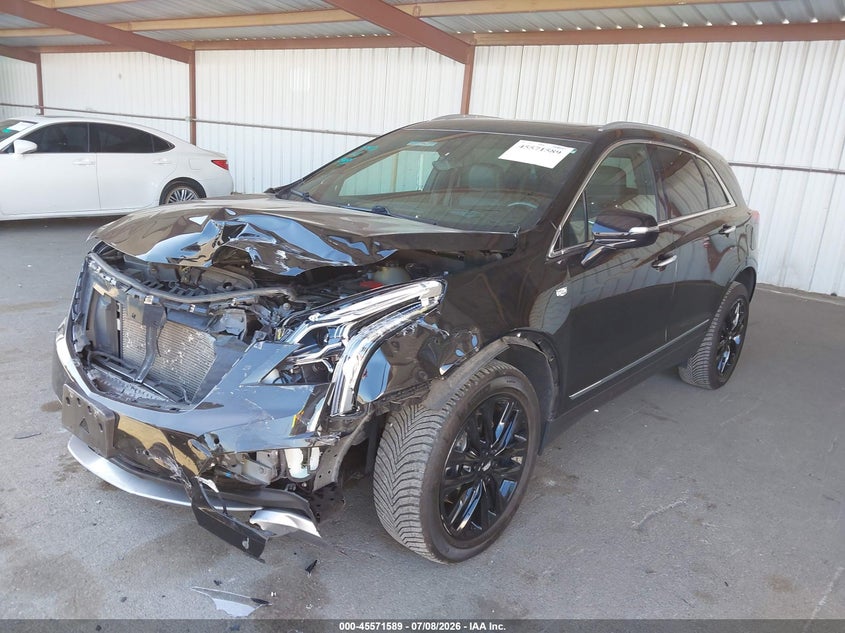 Vin: 1gyknfrs8nz122538, lot: 46069918, cadillac xt5 awd premium luxury 20222