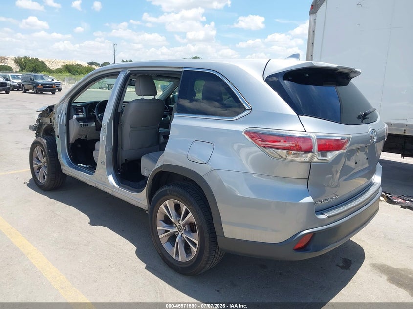 Vin: 5tdzkrfh1gs155800, lot: 46069919, toyota highlander le plus v6 20163