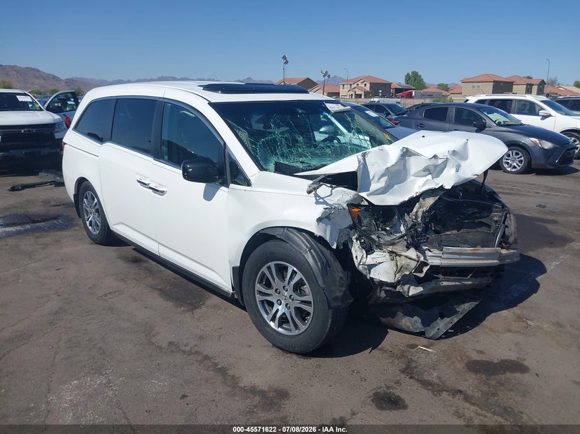 2012 Honda Odyssey Ex-L VIN 5FNRL5H63CB011522