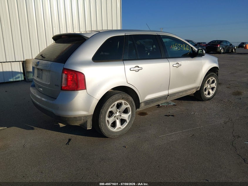 Vin: 2fmdk3jc6cba03036, lot: 46069960, ford edge sel 20124