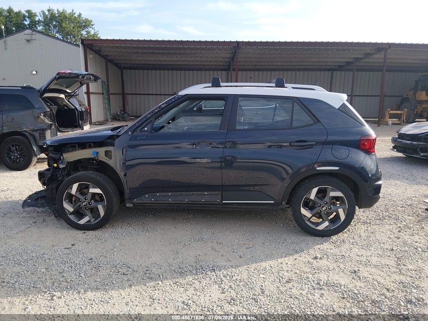 2023 Hyundai Venue Limited VIN: KMHRC8A39PU213579 Lot: 45571636