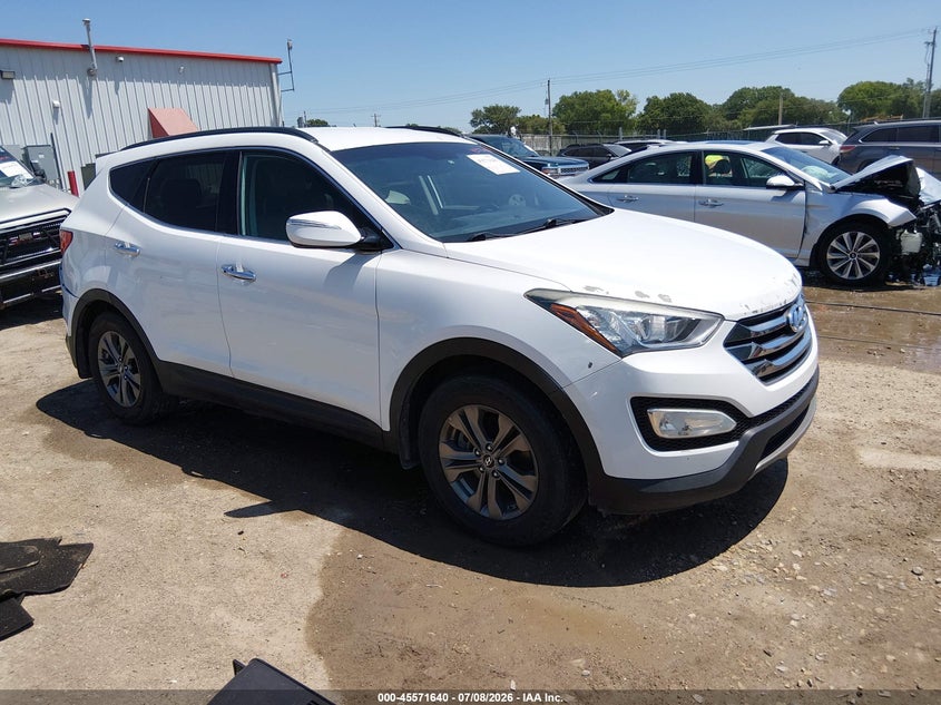 2014 Hyundai Santa Fe Sport 2.4L, Left Side, IAAI, VIN 5XYZU3LB8EG230087