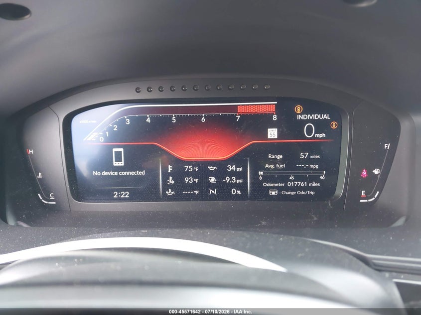 2025 HONDA CIVIC TYPE R auction photo 7