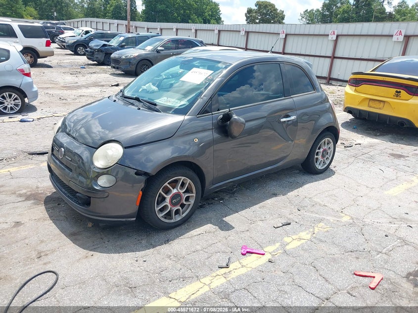 Vin: 3c3cffarxft550088, lot: 46070001, fiat 500 pop 20152