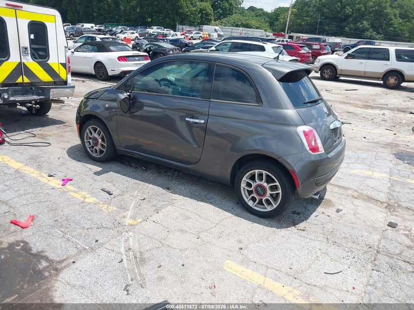 Vin: 3c3cffarxft550088, lot: 46070001, fiat 500 pop 20153