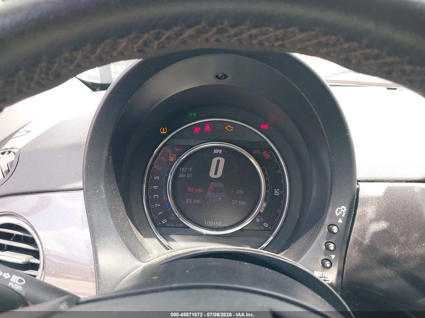 2015 Fiat 500 Pop VIN: 3C3CFFARXFT550088 Lot: 45571672