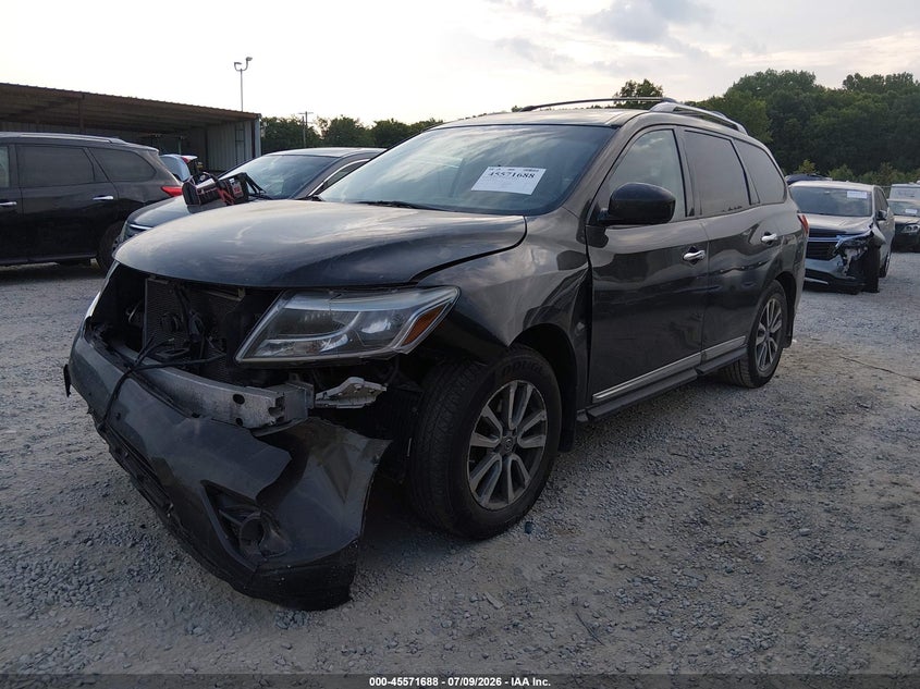 2015 NISSAN PATHFINDER auction photo 2