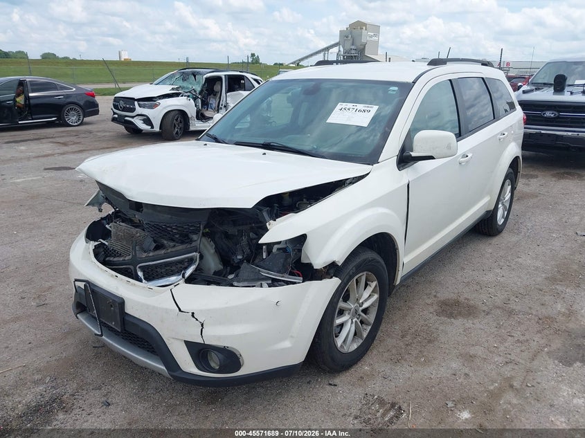 2018 Dodge Journey, Удар спереду, IAAI, VIN 3C4PDDBG9JT391030 — фото 2