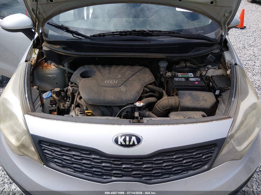 2013 Kia Rio Lx VIN: KNADM4A34D6293553 Lot: 45571698