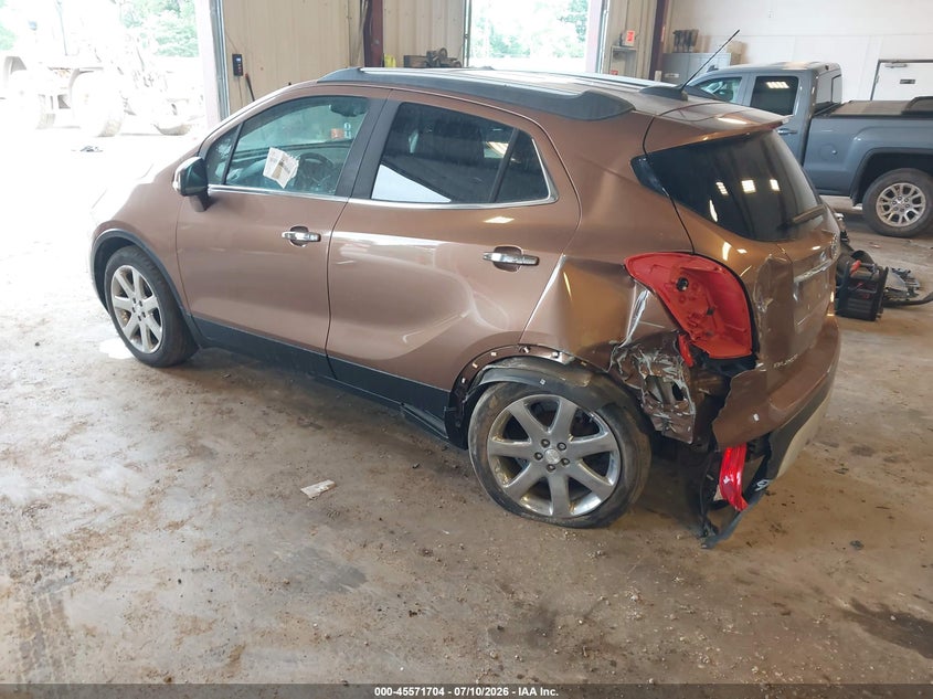 Vin: kl4cjbsb6hb044163, lot: 46070033, buick encore 20173