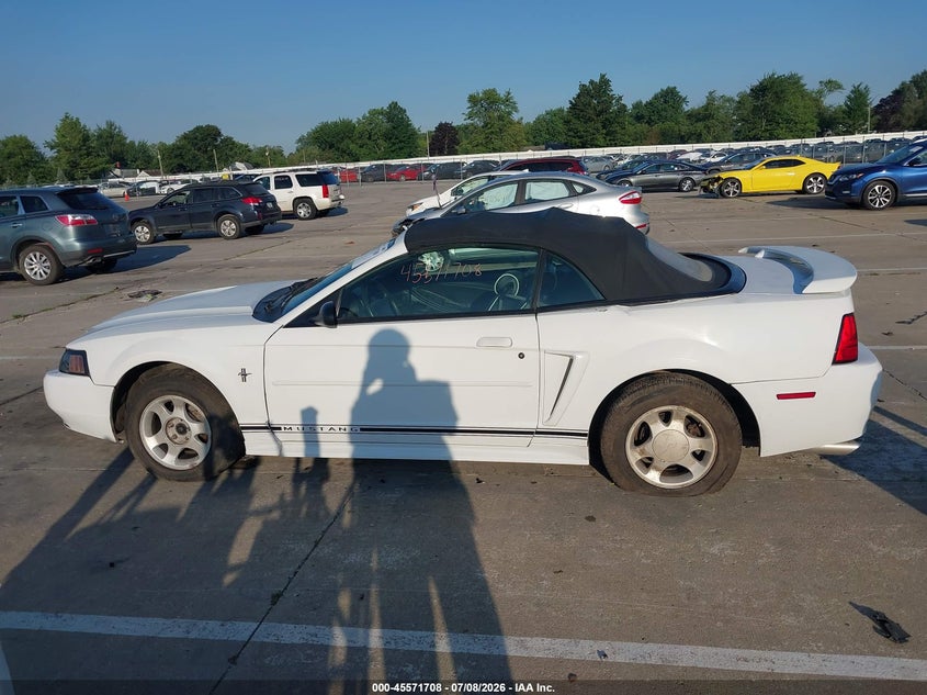 FORD MUSTANG 2001 VIN 1FAFP444X1F134769
