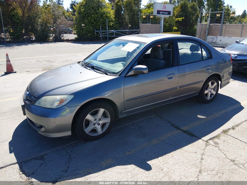 2004 Honda Civic Ex 2HGES26844H603657 photo 1