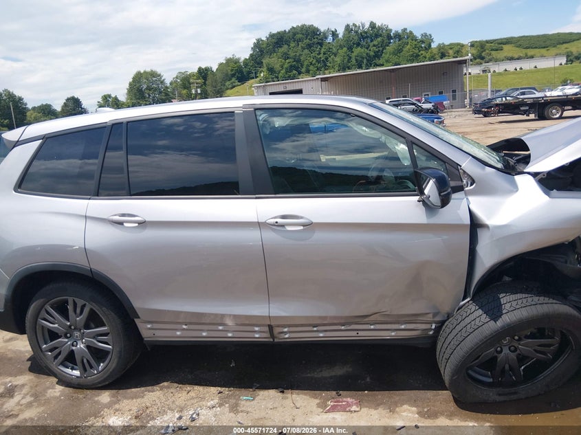 2021 Honda Passport Awd Ex-L VIN: 5FNYF8H57MB035710 Lot: 45571724