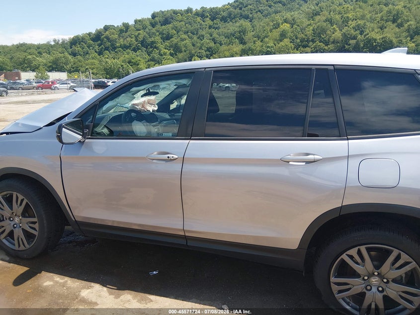 2021 Honda Passport Awd Ex-L VIN: 5FNYF8H57MB035710 Lot: 45571724