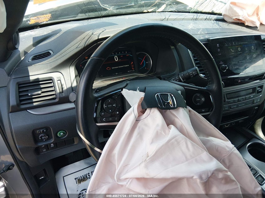 2021 Honda Passport Awd Ex-L VIN: 5FNYF8H57MB035710 Lot: 45571724