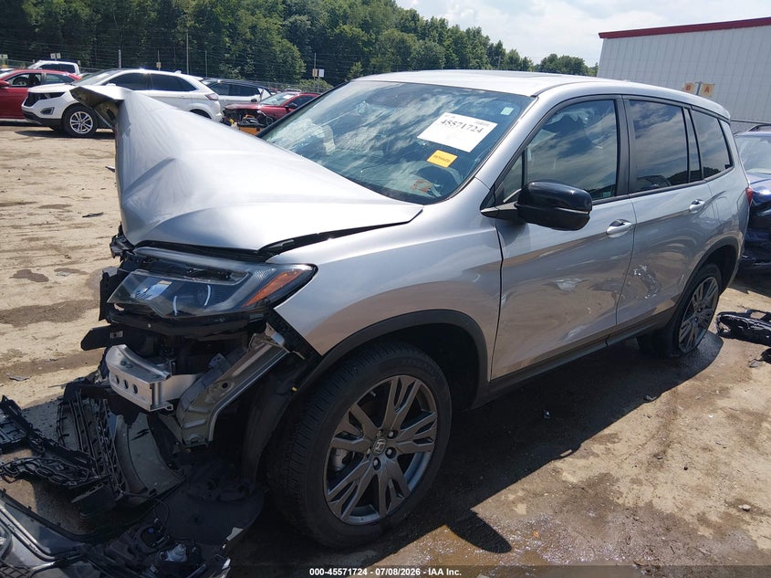 2021 Honda Passport Awd Ex-L VIN: 5FNYF8H57MB035710 Lot: 45571724