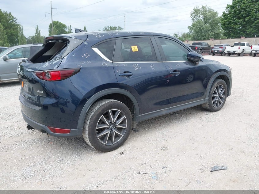 Vin: jm3kfacm4j1418981, lot: 46070058, mazda cx-5 touring 20184