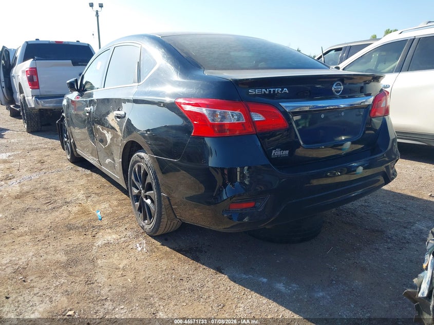 2018 NISSAN SENTRA auction photo 3
